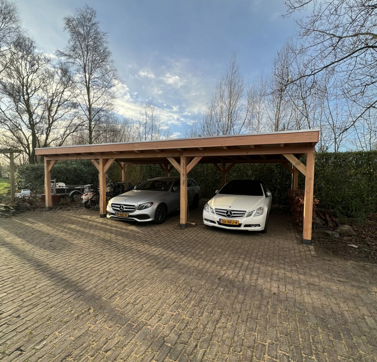 Poppelaars houtontwerp carport